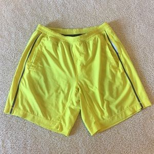 Lululemon shorts - Yellow